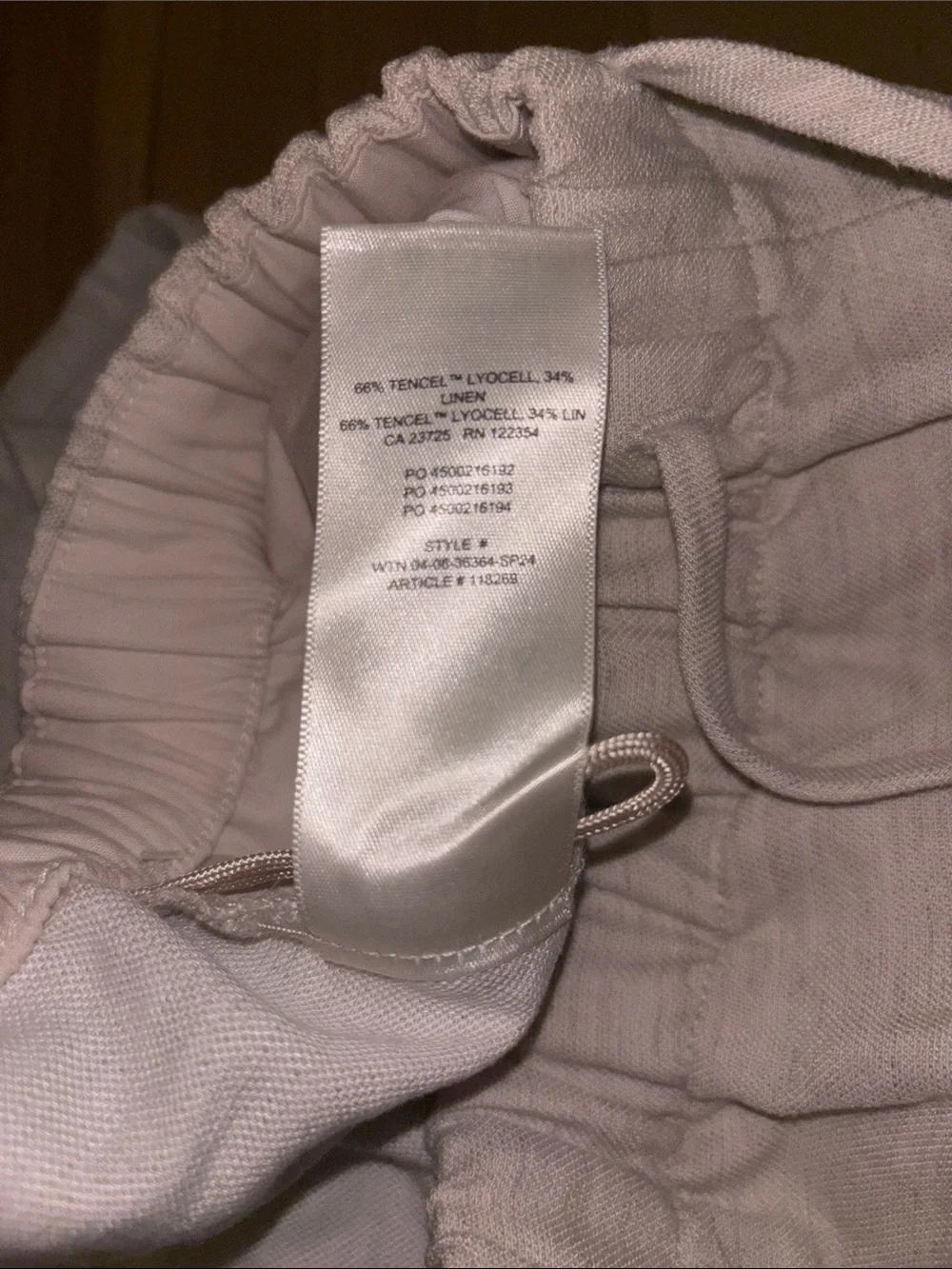 Aritzia Wilfred Linen Lodge Pants NWT